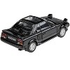 1985 Toyota MR2 MK1 Black Metallic with Sunroof 1/64 Diecast Model Car by Paragon Models - 4 of 4