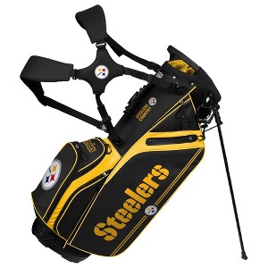 NFL Pittsburgh Steelers Team Effort Caddie Golf Bag - 1 of 3