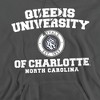 Queens University of Charlotte Official Circle Logo Adult Pull-Over Hoodie - 2 of 4