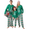 Christmas Pajamas for Family Christmas Pjs Matching Sets for Adults Kids Holiday Xmas Sleepwear Set - 4 of 4
