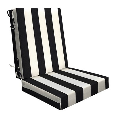 Honeycomb Outdoor Highback Dining Chair Cushion