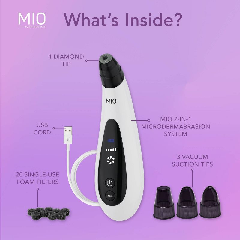 Spa Sciences MIO Microdermabrasion and Pore Extraction, 6 of 12