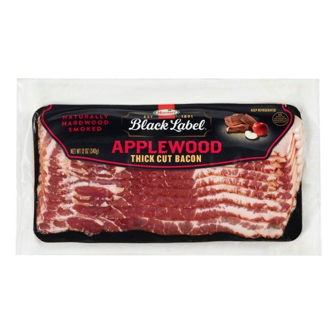 Hormel Black Label Applewood Smoked Thick Cut Bacon - 12oz - image 1 of 4
