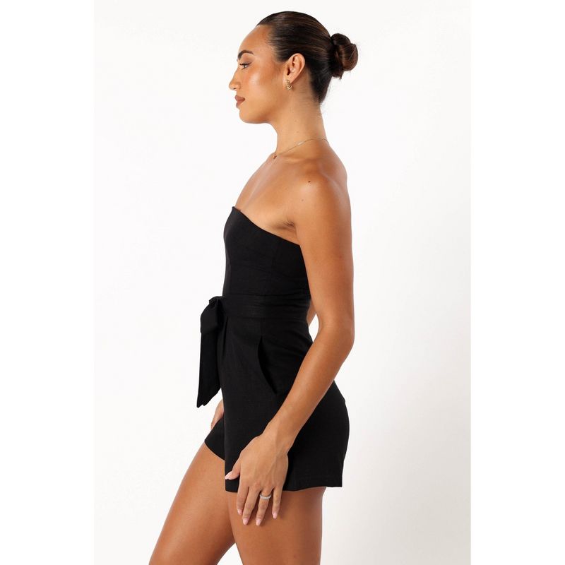 Petal and Pup Womens Christie Strapless Romper, 3 of 7