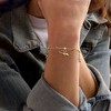 Ross-Simons 1.10 ct. t.w. Multi-Gemstone Musical Charm Bracelet in 18kt Gold Over Sterling - 2 of 4