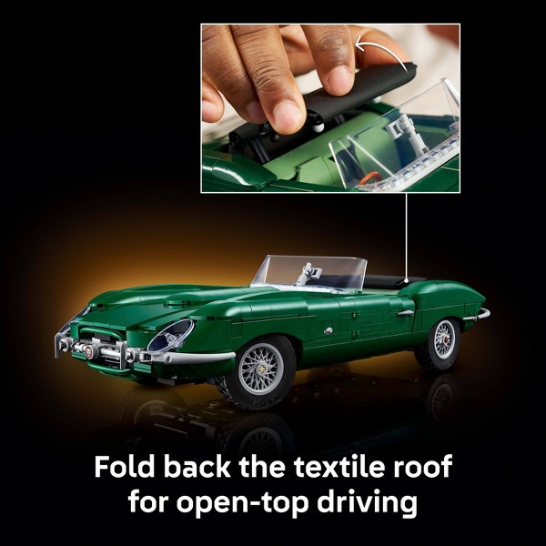 LEGO Icons Jaguar E-Type Set de Construcción 11381 4