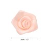 Unique Bargains Polyester Lightweight Texture Durable Ribbon Roses 50 Pcs - 2 of 4