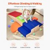 VEVOR Climbing Toys, 6-Piece Set, Foam Climbing Toys for Toddlers 6 Months to 3 Years Old, PU Leather Climbing Blocks, Multicolor - 4 of 4