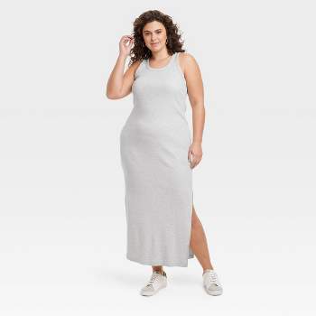 Women's Rib-Knit Maxi Bodycon Dress - Universal Thread™