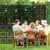 PexFix Metal Freestanding Privacy Screen Garden Fence For Deck Patio Balcony Outdoor Privacy Panel Star Design - 4 of 4