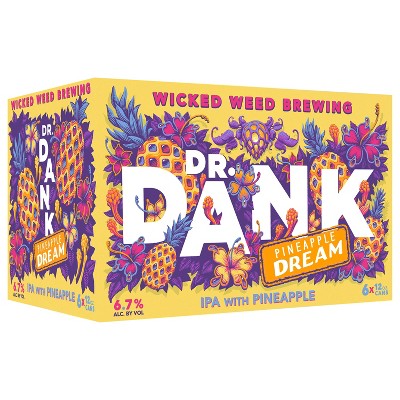 Wicked Weed Lieutenant Dank IPA Beer - 6pk/12 fl oz Cans