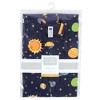 Hudson Baby Infant Cotton Sleeveless Wearable Sleeping Bag, Sack, Blanket, Solar System - 2 of 2