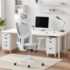Ergonomic Office Chair with Lumbar Support & Flip-Up Arms - 350Lb Adjustable Mesh Desk Chair for Home/Gaming - 4 of 4