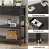 Gikpal Entryway Table with Power Outlets, Console Table with 3 Fabric Drawers, Entryway Console Table with storage for Living Room, Hallway, Couch - 4 of 4