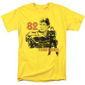 Knight Rider Kitt Consol Adult T-Shirt - 1 of 4