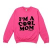Simply Sage Market S.W.Smiley I'm A Cool Mom Smiley Face Sweatshirt - 2 of 4