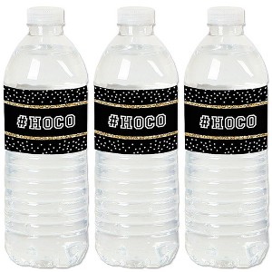 Big Dot of Happiness Hoco Dance - Homecoming Water Bottle Sticker Labels - Set of 20 - 1 of 4