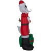 Gemmy 5 ft Airblown® Blowup Inflatable Jack Skellington & Zero with Built-In Lights Outdoor Decoration - Multicolored - 2 of 3