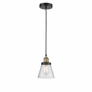 Cone - 1 Light Mini Pendant In Industrial Style-9.5 Inches Tall and 6.25 Inches Wide - 1 of 1