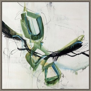 Amanti Art Hyperbole III by Farrell Douglass Canvas Wall Art Print Framed 22 x 22-in. - 1 of 4
