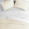 Quilted Coverlet and Shams Set Damask Square Herringbone Pattern - Becky Cameron - 2 of 4