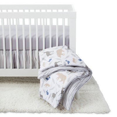 woodland animals crib set