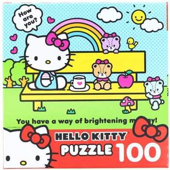 Cra-Z-Art Hello Kitty 100 Piece Jigsaw Puzzle | Hello Kitty and Teddy Bear Friends