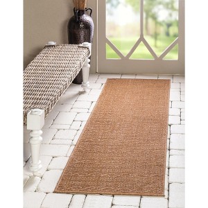 Unique Loom    Outdoor Modern Links Area Rug - 1 of 4