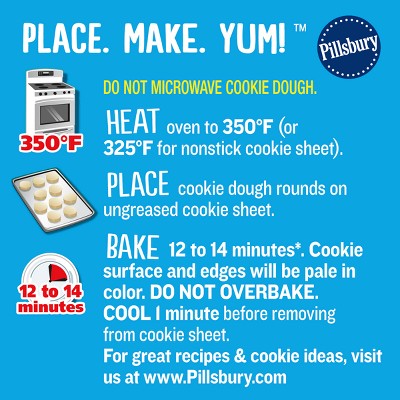Pillsbury Ready-to-Bake Bunny Shape Sugar Cookie Dough - 9.1oz/20ct