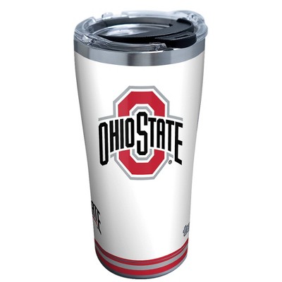 NCAA Ohio State Buckeyes 20oz Arctic Stainless Steel Tumbler