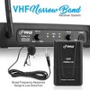 Pyle Wireless Microphone System, VHF Dual Channel with 2 Body-Pack Transmitters, 2 Lavalier & 2 Headset Mics – PDWM2145 - 4 of 4