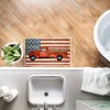 Stupell Industries Patriotic Usa Flag Truck Printed Plush Bath Mat And Bath Rug, Design By Kim Allen, 18"X30" - 3 of 4