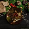 Caravaggio Supper at Emmaus Ornament, Famous Painting Christmas Decoration Souvenir| OrnamentallyYou - 4 of 4
