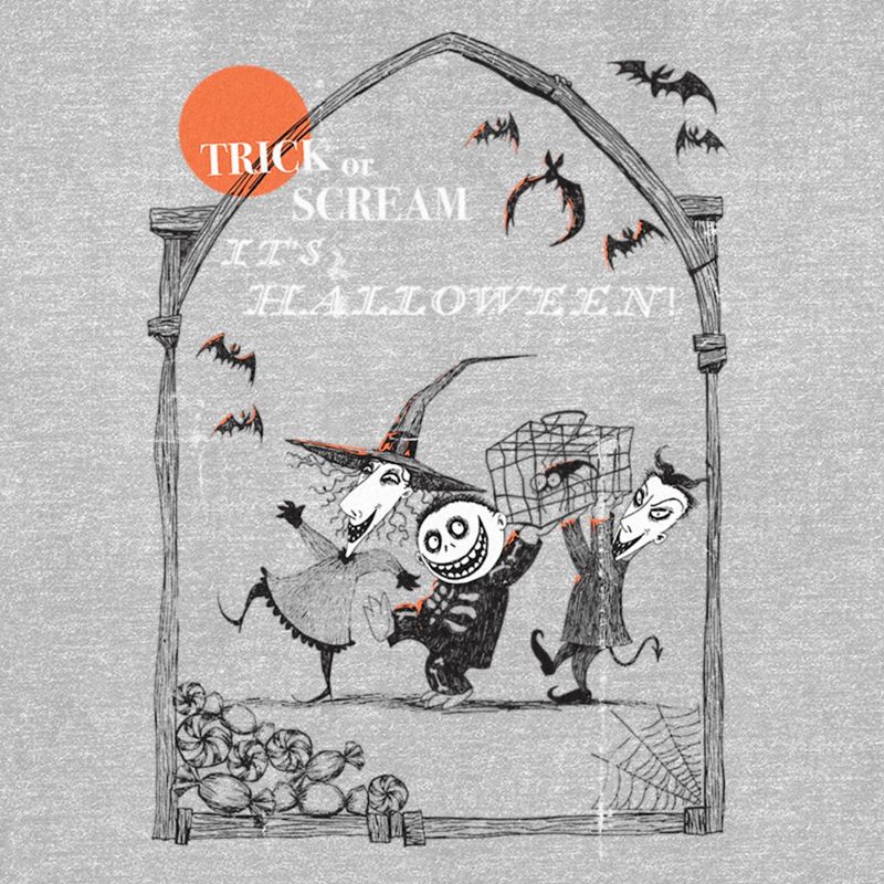 Women's The Nightmare Before Christmas Oogie's Boys Trick or Scream T-Shirt, 2 of 5