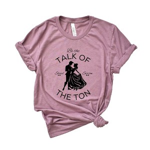 Simply Sage Market Women's Talk Of The Ton Short Sleeve Graphic Tee - 1 of 2