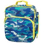 Bentology Lunch Box for Kids - Girls and Boys Insulated Lunchbox Bag Tote - Fits Bento Boxes - Shark Camo