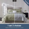 BAGOKIE 5/7 PCS Bed in a Bag Reversible Bedding Set with Comforter, Sheets, Pillow Sham, Pillowcase - 4 of 4