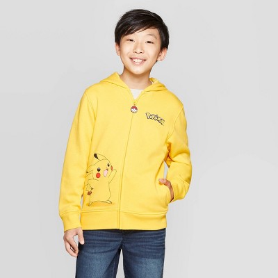 pikachu hoodie boys