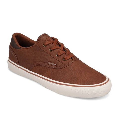 Мужские Dockers Mens Estes Wax Casual Sneaker, Tan/ Brown, Size 9.5