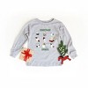 The Juniper Shop Christmas Spirits Green Words Youth Long Sleeve Tee - 2 of 3