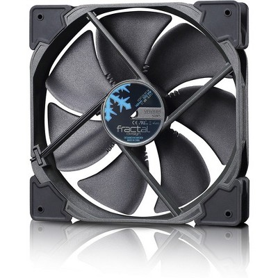 Fractal Design Venturi HP-12 PWM Cooling Fan - 1 x 120 mm - 1 x 61.4 CFM - 31.7 dB(A) Noise - Fluid Dynamic Bearing - 4-pin - 17.1 Year Life
