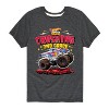 Boys' - Hot Wheels - Monster Trucks Crushing 2nd Grade Short Sleeve Graphic T-Shirt - 2 of 4
