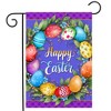Briarwood Lane Garden Flag 12x18 For Outdoor Colorful Easter Wreath For Easter Garden Flag Flags For Outside - 2 of 4