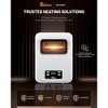 DR. INFRARED HEATER DR-908W Electric Infrared Space Heater with WiFi, Energy Saving Dual-Heat System, 1500W, 2-Way Wall-Mount or Freestanding, White - 2 of 4