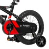 Kids Bike Boy Bicycle 14 inch for Children Age 3-5 Years Old Height 35-42 in Toddler Cycling Dual Hand Brakes Black Sport Bikes - 3 of 4