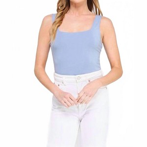 Women's Kit Smooth Tank Bodysuit - ALLIE ROSE - 1 of 3