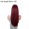 Unique Bargains Women's Fluffy Afro Long Hair Hair Extensions High Temperature Fiber 22IN 1 Pc - 4 of 4