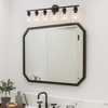 BAOURE Modern Vanity Light, Bathroom Light Fixtures for Expansive Bathrooms, Wall Lamp with Clear Glass for Mirror, Living Room - 2 of 4