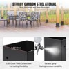 Post Base, 4x4 Post Base - Heavy Duty 10-Pack Powder-Coated Steel Brackets with Hardware for Deck, Fence, Pergola, Gazebo - 4 of 4