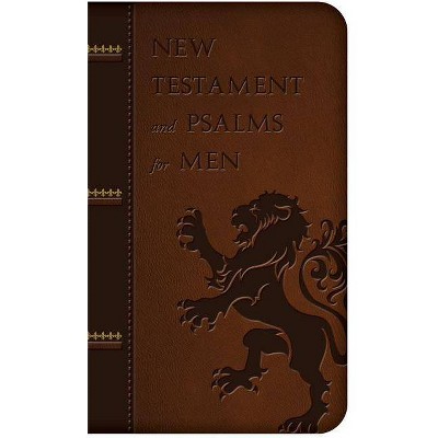 New Testament and Psalms for Men - by  Holy Evangelists (Leather Bound)